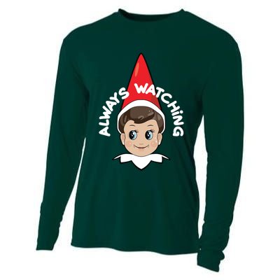 Always Watching Snitches Get Stitches Cooling Performance Long Sleeve Crew