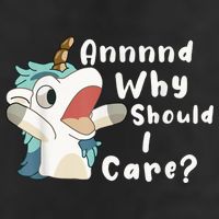 And Why Should I Care? Funny Sarcastic Unicorn Beanie
