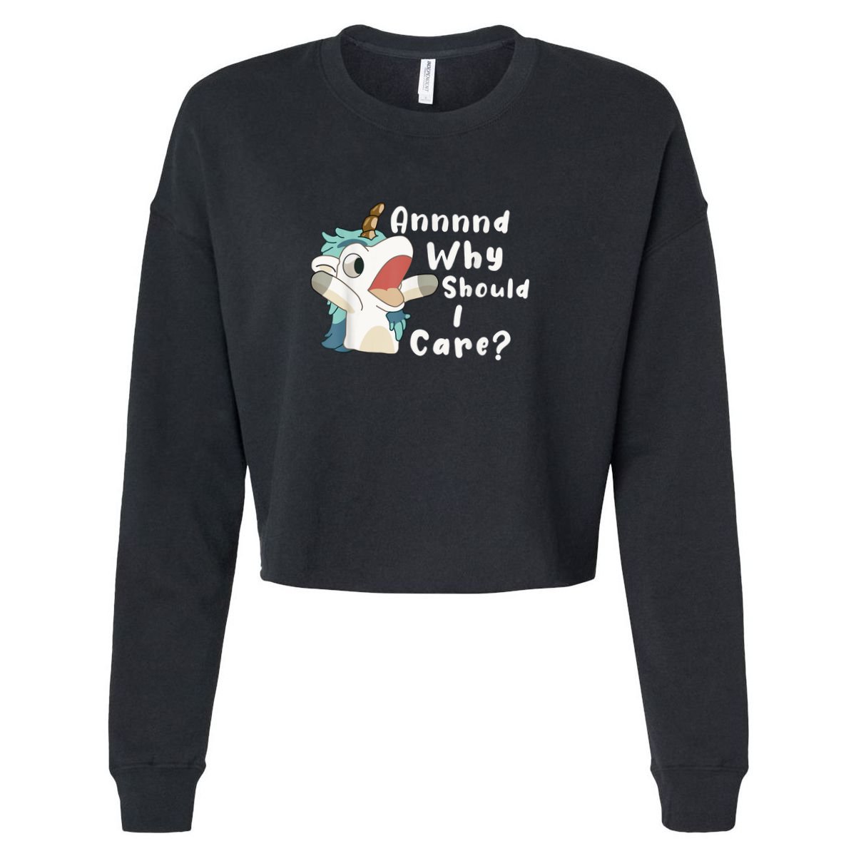 And Why Should I Care? Funny Sarcastic Unicorn Apron