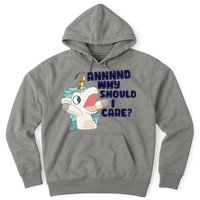 And Why Should I Care Funny Unicorn Hoodie