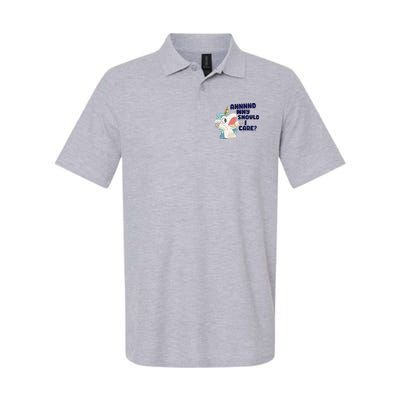 And Why Should I Care Funny Unicorn Polo