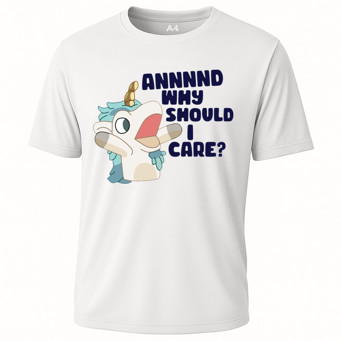And Why Should I Care Funny Unicorn Performance Shirt