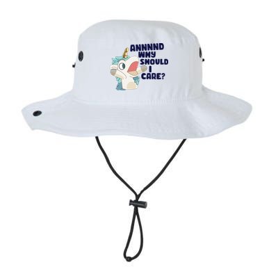 And Why Should I Care Funny Unicorn Bucket Hat
