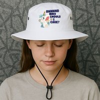 And Why Should I Care Funny Unicorn Bucket Hat