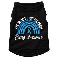 ALS Won't Stop Me From Being Awesome ALS Awareness Doggie Tank