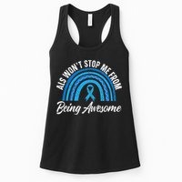 ALS Won't Stop Me From Being Awesome ALS Awareness Womens Tank Top