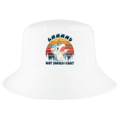 And Why Should I Care Unicorn Lover Cool Comfort Performance Bucket Hat