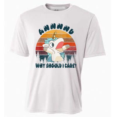 And Why Should I Care Unicorn Lover Cooling Performance Crew T-Shirt