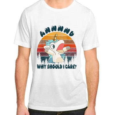 And Why Should I Care Unicorn Lover Adult ChromaSoft Performance T-Shirt