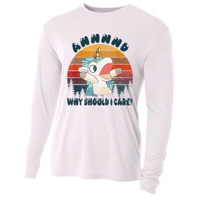 And Why Should I Care Unicorn Lover Cooling Performance Long Sleeve Crew