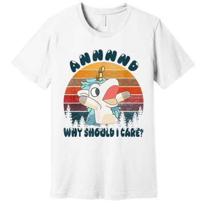 And Why Should I Care Unicorn Lover Premium T-Shirt