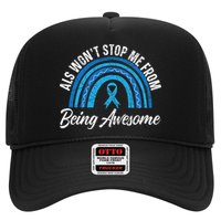 ALS Won't Stop Me From Being Awesome ALS Awareness Trucker Hat