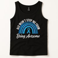 ALS Won't Stop Me From Being Awesome ALS Awareness Tank Top