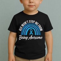 ALS Won't Stop Me From Being Awesome ALS Awareness Toddler T-Shirt