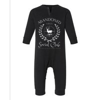 Abandoned Wives Social Club Of Hunter Husband Hunting Season Infant Fleece One Piece