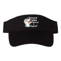 And Why Should I Care Funny Sarcastic Unicorn Visor
