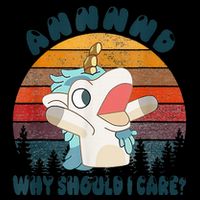 And Why Should I Care Funny Unicorn Lover 16oz Travel Tumbler