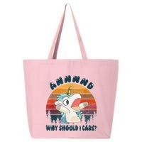 And Why Should I Care Funny Unicorn Lover 25L Jumbo Tote