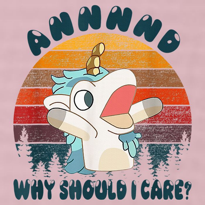 And Why Should I Care Funny Unicorn Lover 25L Jumbo Tote