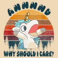 And Why Should I Care Funny Unicorn Lover Zip Tote Bag