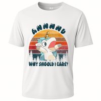 And Why Should I Care Funny Unicorn Lover Performance Shirt