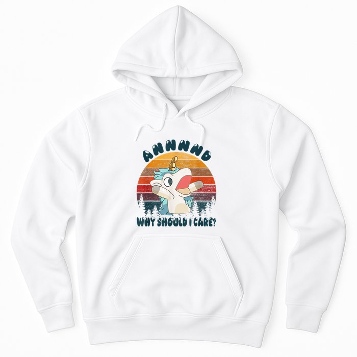 And Why Should I Care Funny Unicorn Lover Hoodie