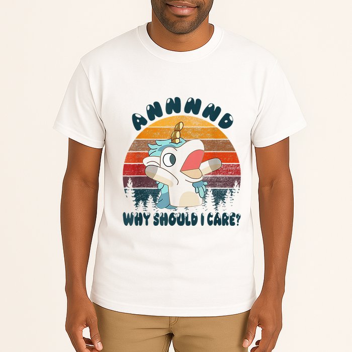 And Why Should I Care Funny Unicorn Lover Tall T-Shirt
