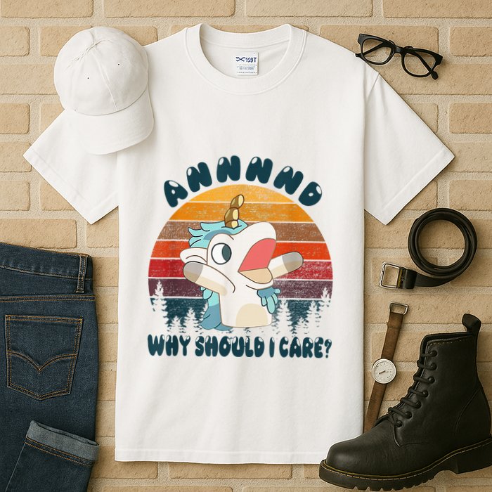 And Why Should I Care Funny Unicorn Lover Tall T-Shirt