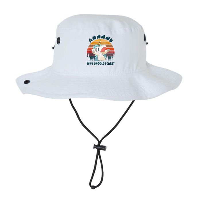 And Why Should I Care Funny Unicorn Lover Bucket Hat