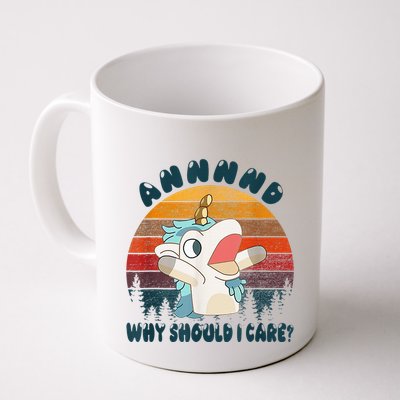And Why Should I Care Funny Unicorn Lover Mug
