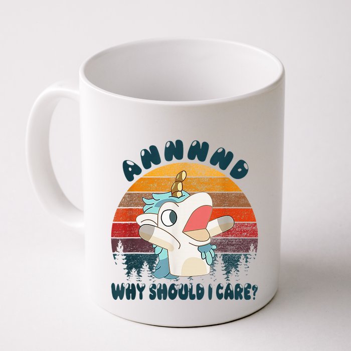 And Why Should I Care Funny Unicorn Lover Mug