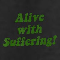 Alive With Suffering Garment-Dyed Fleece Hoodie