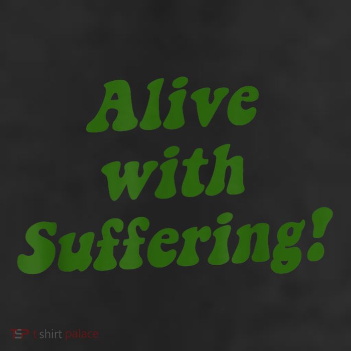 Alive With Suffering 7 Panel Mesh Trucker Snapback Hat