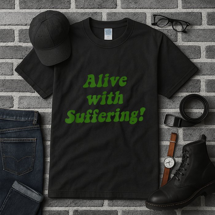 Alive With Suffering Tall T-Shirt