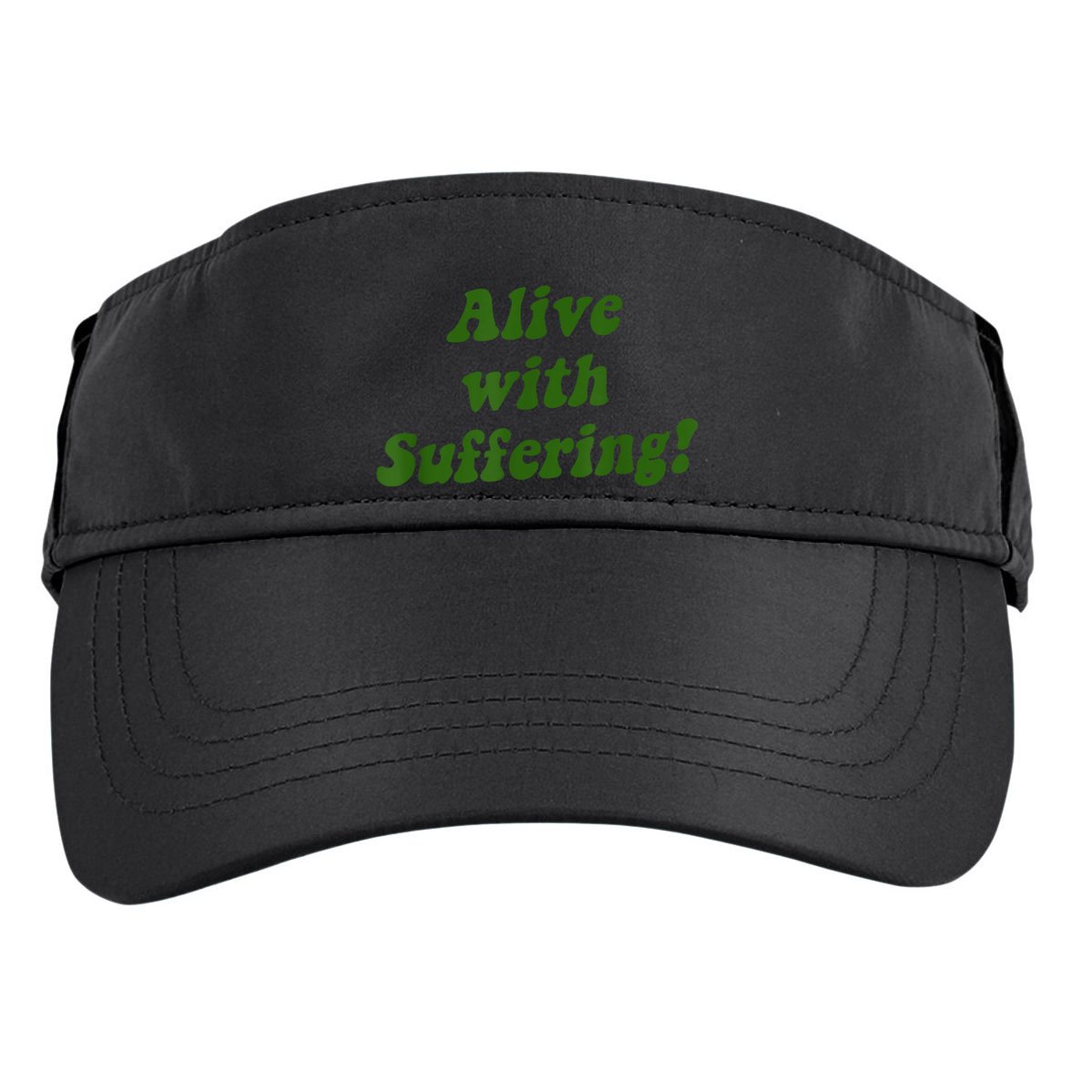 Alive With Suffering Adult Drive Performance Visor