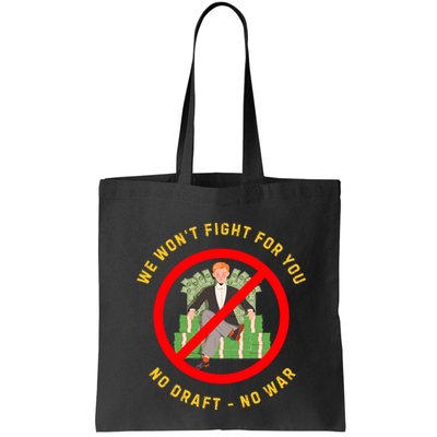 Anti War Selective Service Draft Vintage Peace Bag