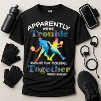 APPARENTLY WE'RE TROUBLE PICKLEBALL MEN Performance Shirt