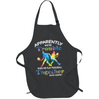 APPARENTLY WE'RE TROUBLE PICKLEBALL MEN Apron