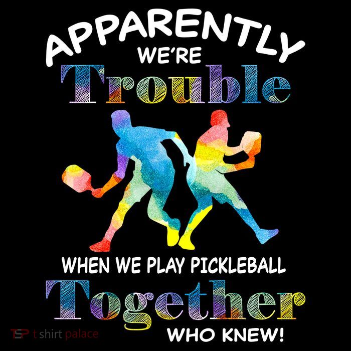 APPARENTLY WE'RE TROUBLE PICKLEBALL MEN Mesh Reversible Basketball Jersey Tank
