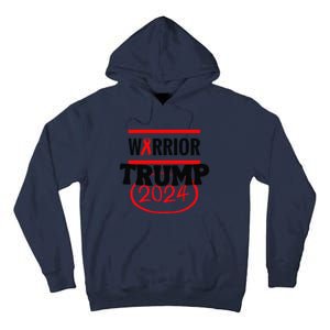 Awesome Warrior Trump 2024 Gift Tall Hoodie