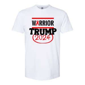 Awesome Warrior Trump 2024 Gift Softstyle CVC T-Shirt