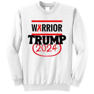 Awesome Warrior Trump 2024 Gift Sweatshirt