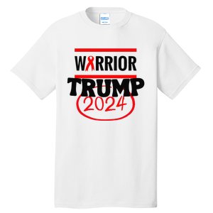 Awesome Warrior Trump 2024 Gift Tall T-Shirt