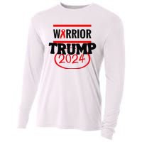 Awesome Warrior Trump 2024 Gift Cooling Performance Long Sleeve Crew