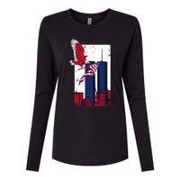 America World Trade Never Forget Womens Cotton Relaxed Long Sleeve T-Shirt