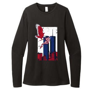 America World Trade Never Forget Womens CVC Long Sleeve Shirt