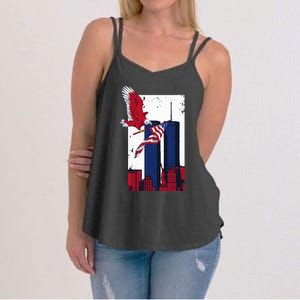 America World Trade Never Forget Women's Strappy Tank