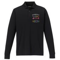 Apparently Were Trouble When We Are Together Who Knew Funny Performance Long Sleeve Polo