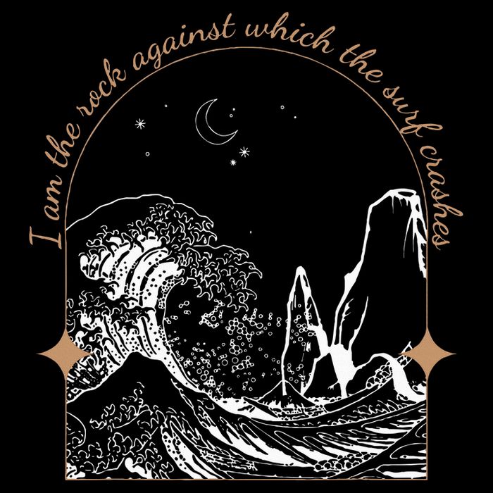 Against Which The Surf Crashes Cooling Performance Crew T-Shirt