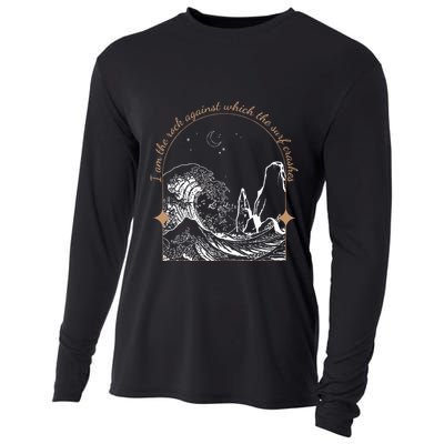 Against Which The Surf Crashes Cooling Performance Long Sleeve Crew
